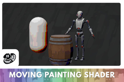 Moving Painting Shader