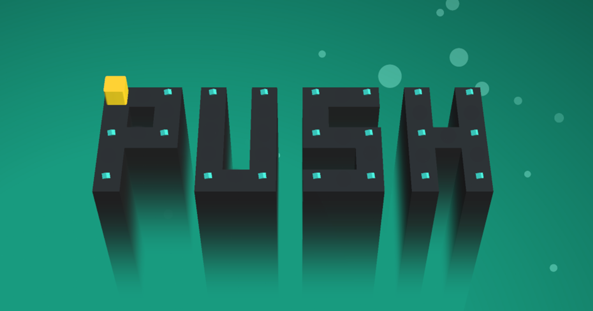 Push game. Push game