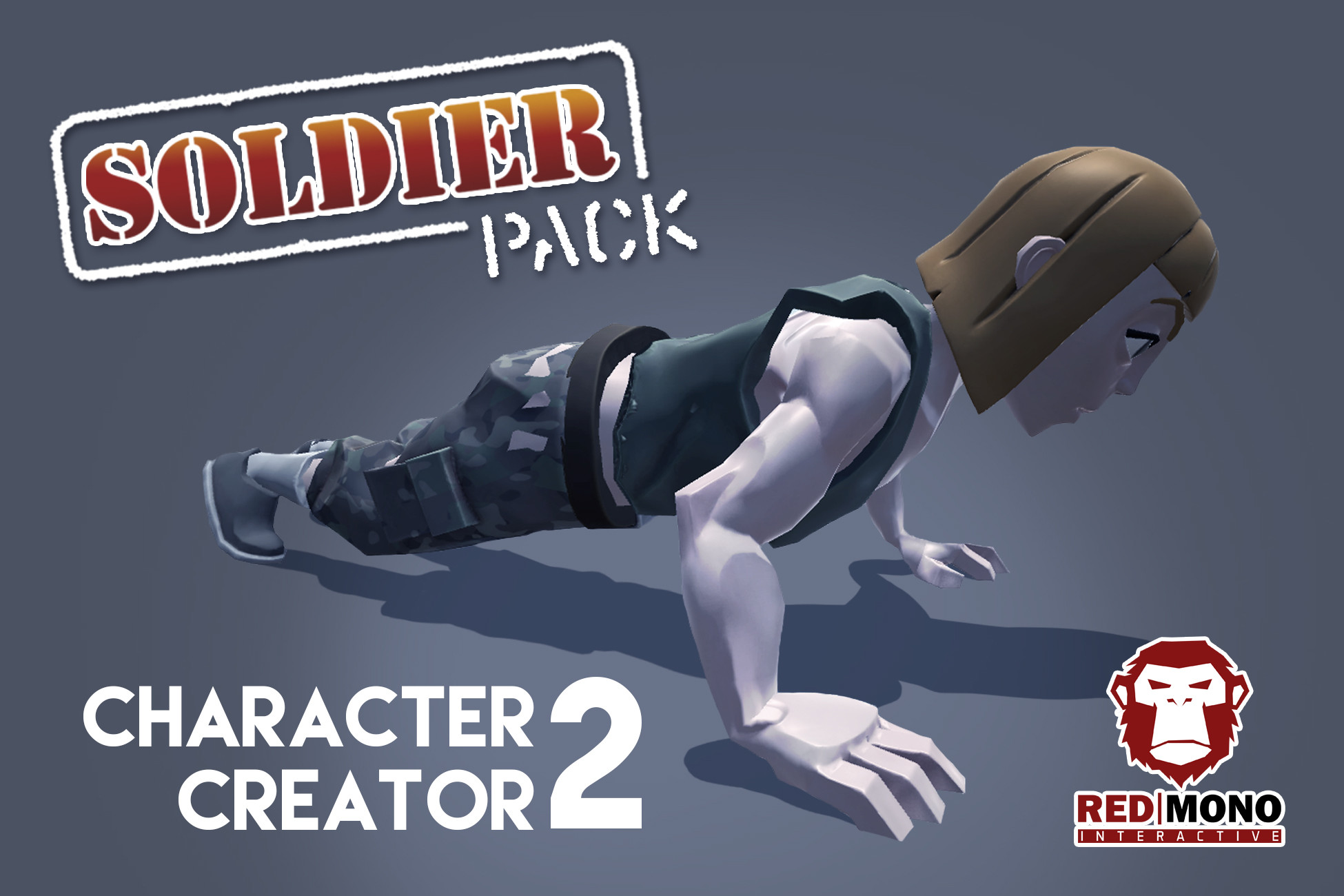 Character Creator 2 - Soldier Pack | 3D 캐릭터 | Unity Asset Store