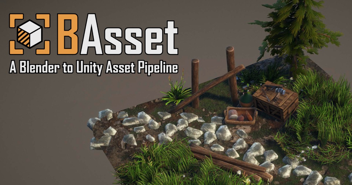 BAsset: Export Prefabs from Blender | Modeling | Unity Asset Store