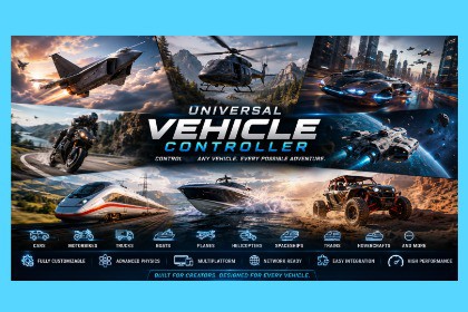AnyVehicleController – The Ultimate Vehicle Control System for Unity