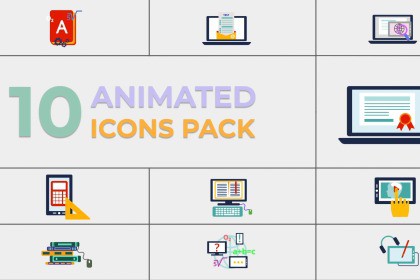 Education Icons V2