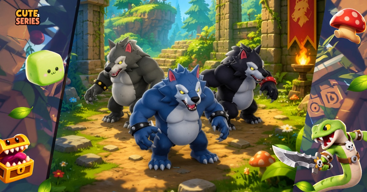 Werewolf Boss Cute Series | 3D Creatures | Unity Asset Store