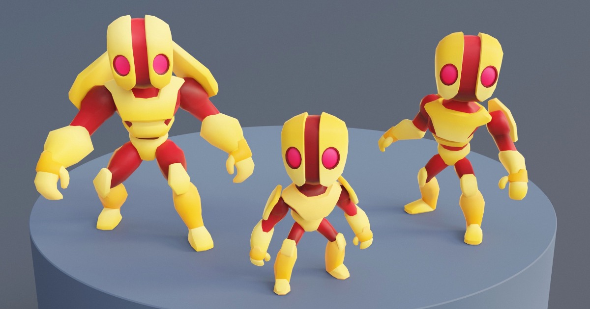 Robot Characters - Prolax | 3D Robots | Unity Asset Store
