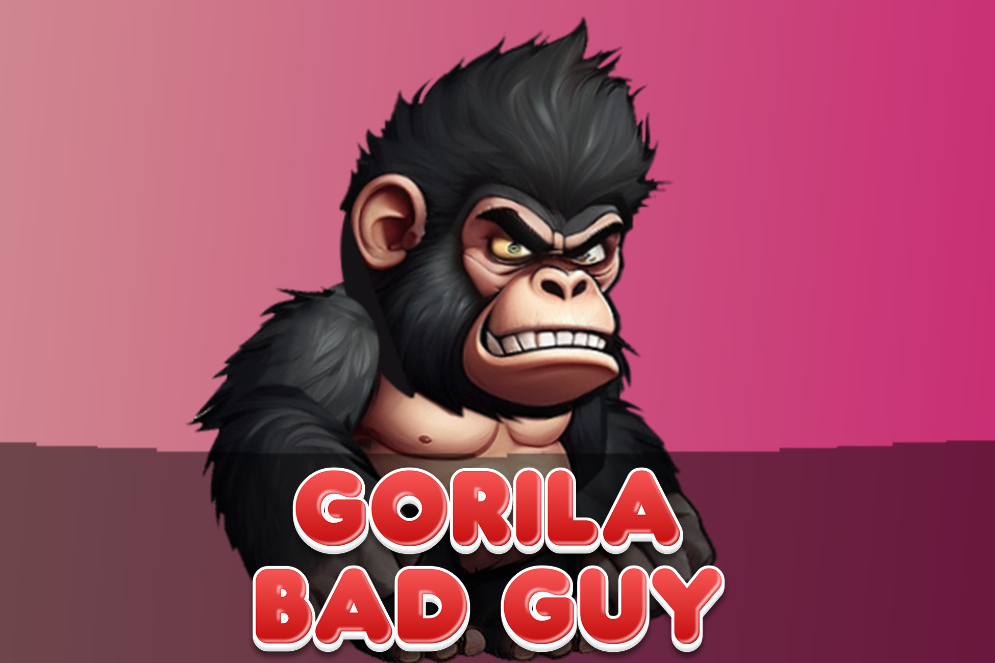 Gorila Bad Guy 2d Animated Character (Spriter) | 2D Characters | Unity ...