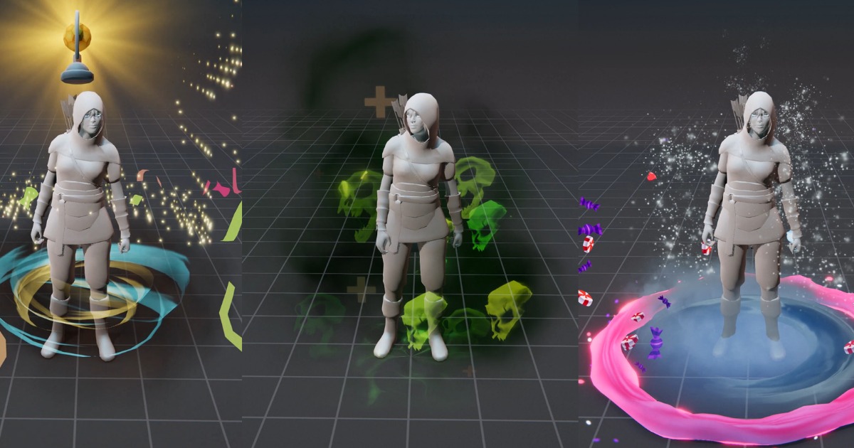 Magic Auras, Buffs and Shields VFX Pack | Spells | Unity Asset Store