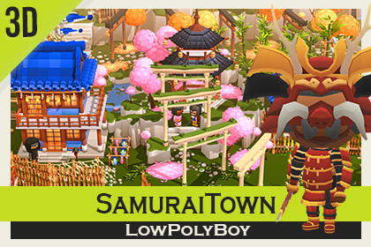 SamuraiTownAssetPack