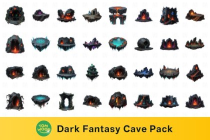 Abyssal Hollow – Dark Fantasy Cave Pack V1.0