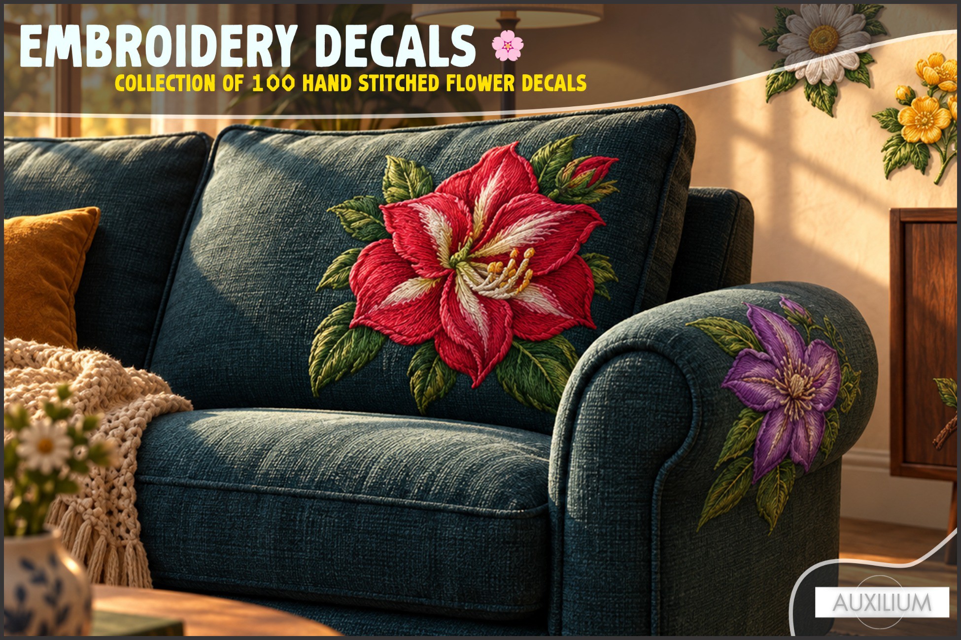 Embroidery Decals