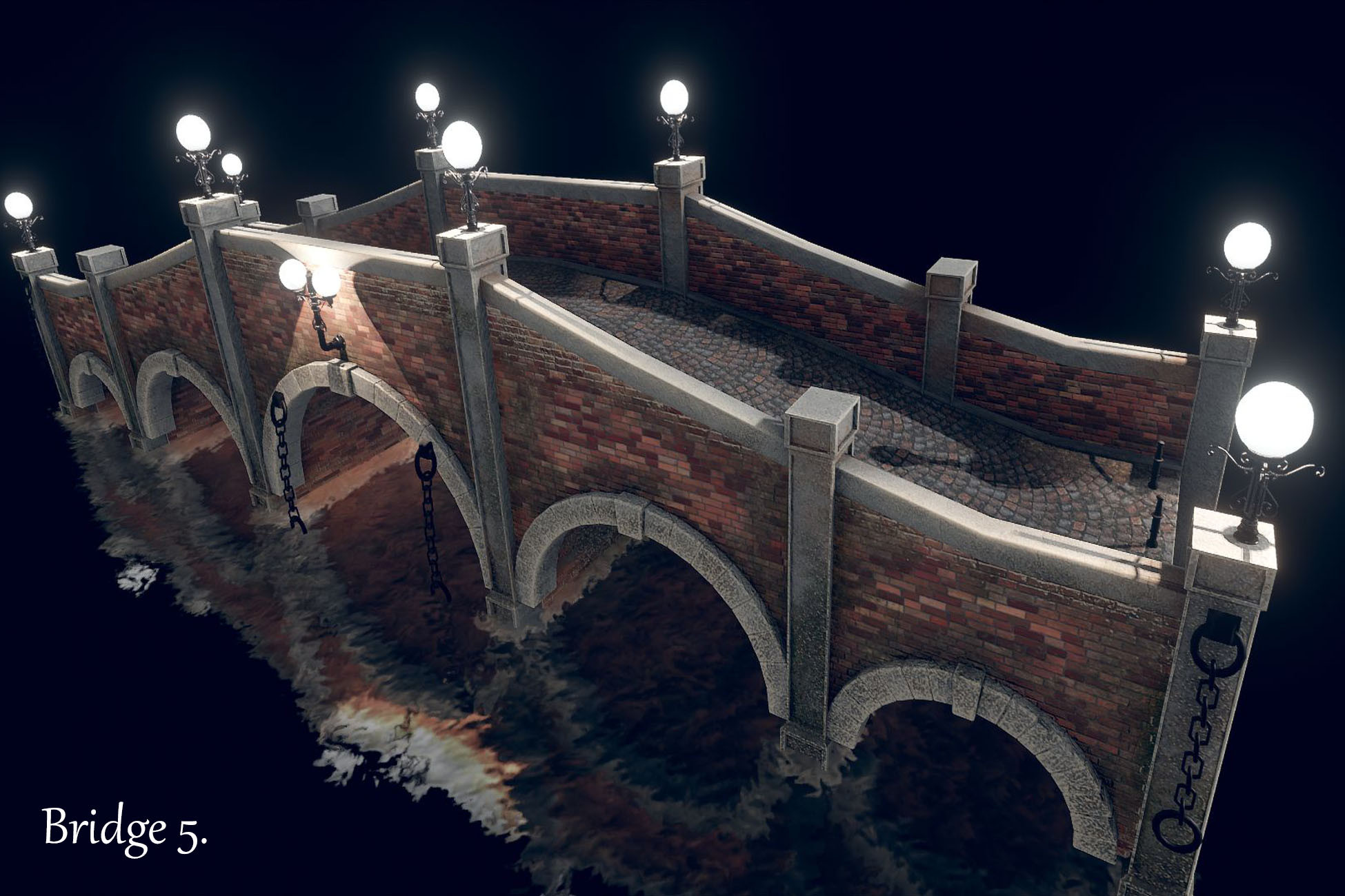 Bridge 5. | 3D Exterior | Unity Asset Store