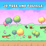 2D Cartoon Trees Pack