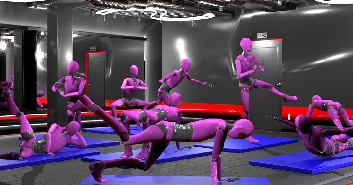 Power Gym Training animations (Motion Cast#20 Vol.2) | 3D Animations ...