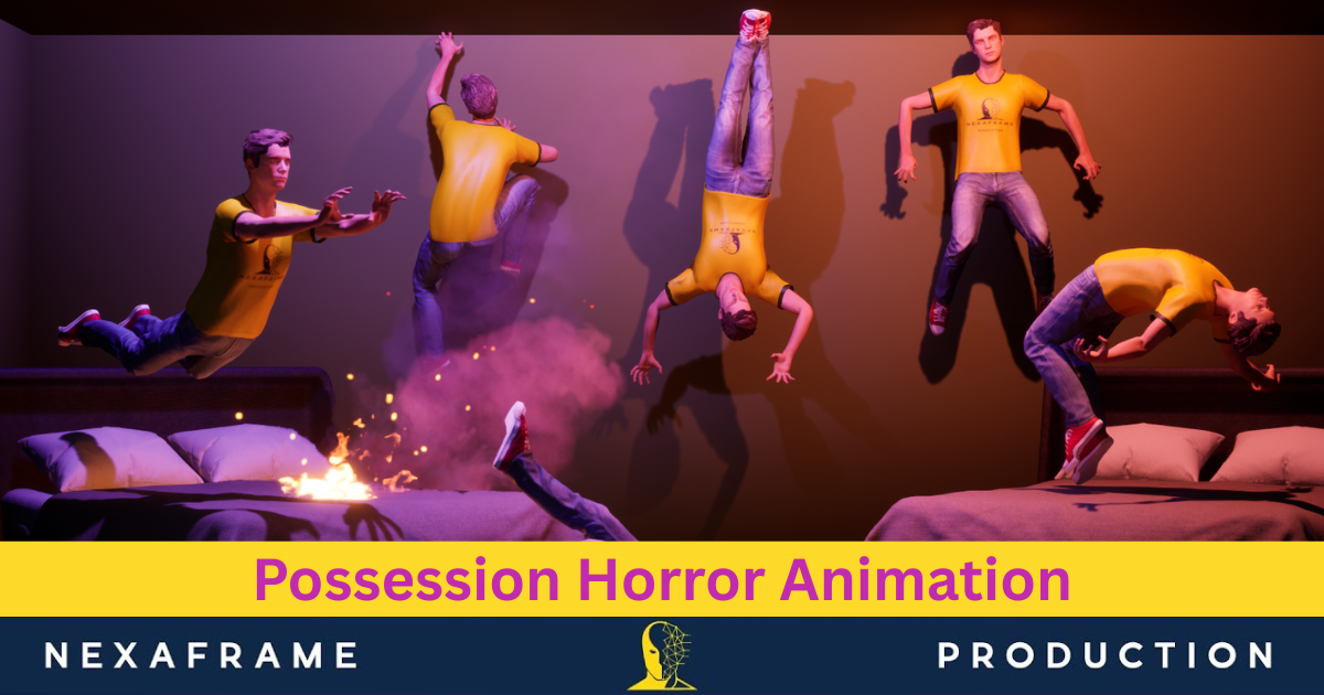 Possession Animation Possession Horror Animation | 3D Animations | Unity Asset Store