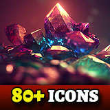 Epic Fantasy RPG Icons - Things
