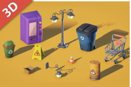 Cozy Mini Urban Asset Pack