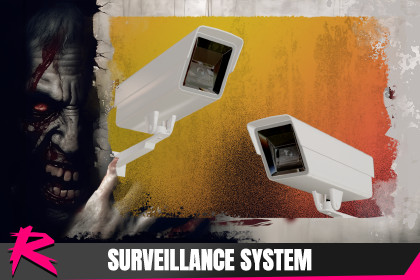 Retro Horror Template - Surveillance System