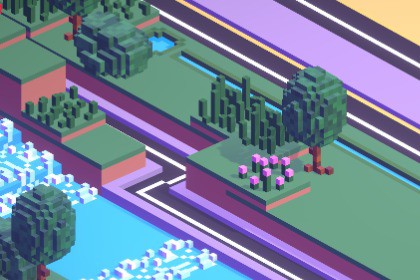 Voxel Tile Pack + Grid System