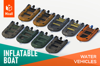 Inflatable boat - Water vehicles