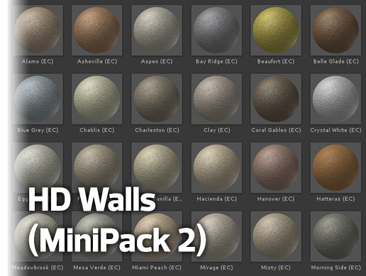 HD Walls (MiniPack 2) | 2D Textures & Materials | Unity Asset Store