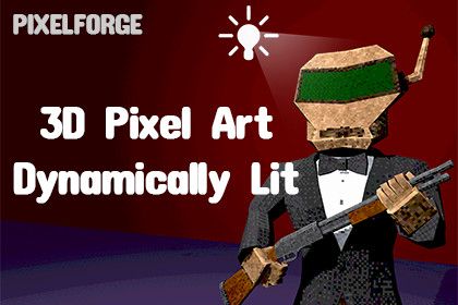 PixelForge — 3D Pixel Art Lighting & Shadows