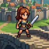 Distance Based Pixalator - 3D Scenes to Pixels