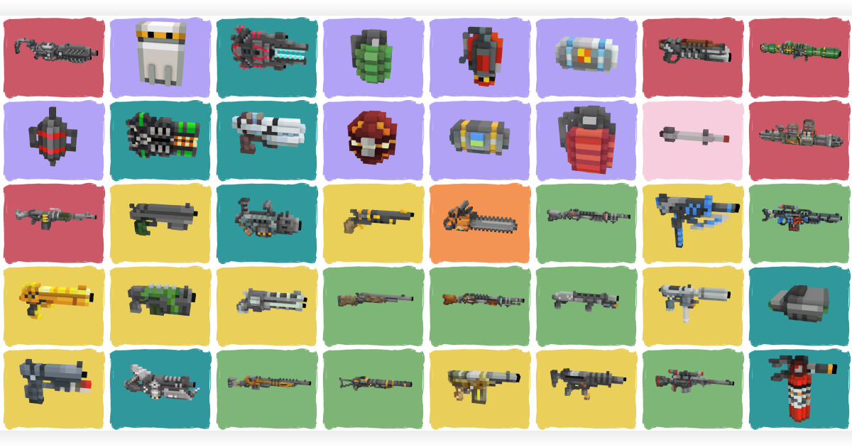 Offworld Mercenary Arsenal 3D Weapons Unity Asset Store