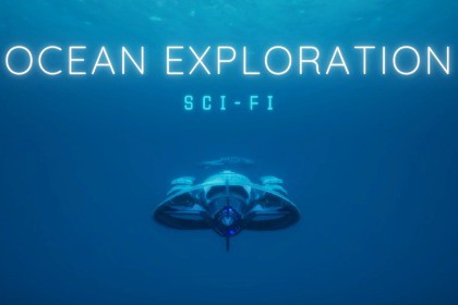 Sci-Fi Submarine (with interior)