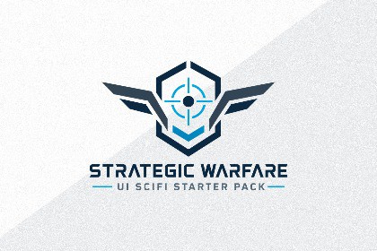 Strategic Warfare Sci-fi UI Starter Pack