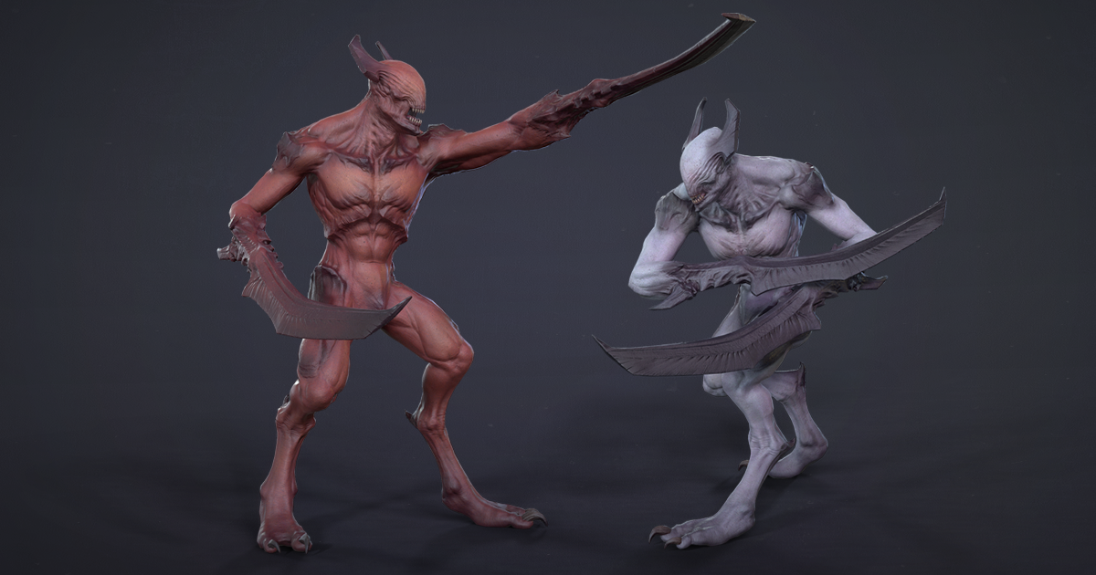 Samurai demon | 3D Creatures | Unity Asset Store