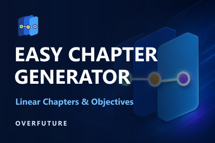 Easy Chapter Generator – Linear Chapters & Objectives