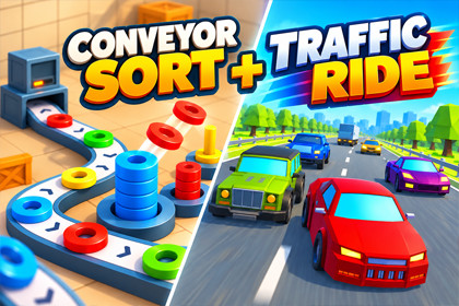 Double Kit Bundle | Conveyor Sort + Traffic Ride