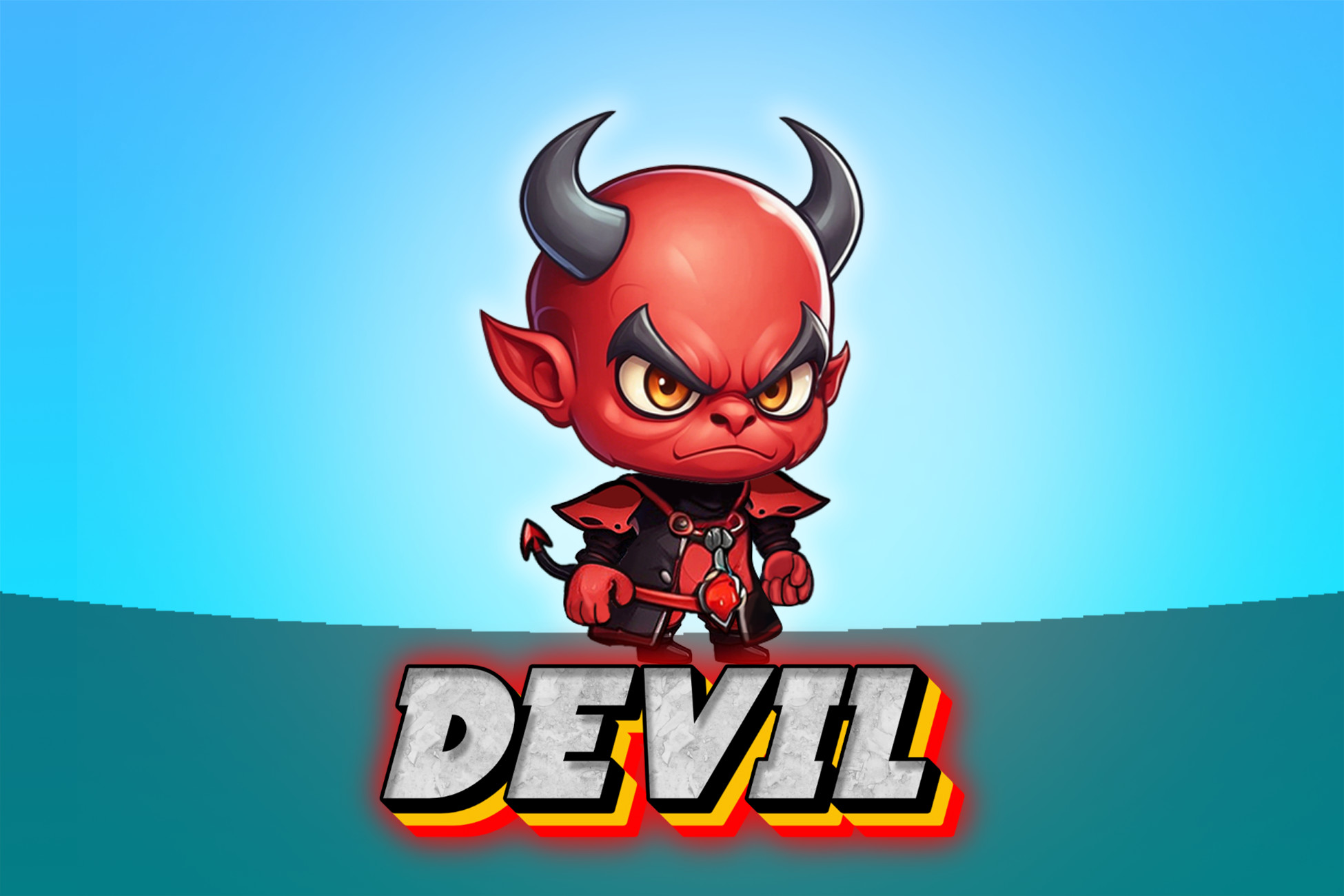 The Devil 2D Animated Character (Spriter) | 2D Characters | Unity Asset ...