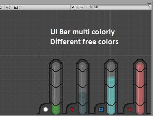 Pixel UI Bars | GUI 工具 | Unity Asset Store