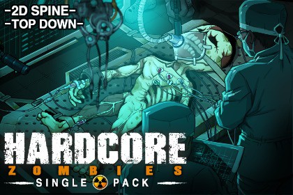 HARDCORE ZOMBIES SINGLE PACK [2D SPINE]