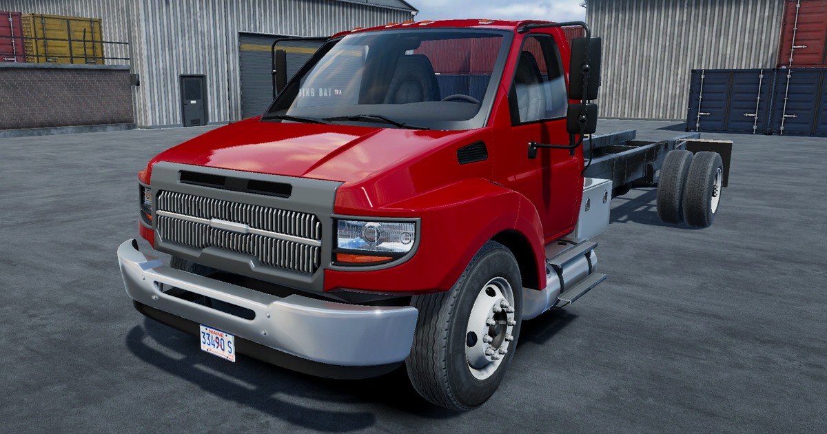 Unity Trucks Modern cab chassis truck | 3D Vehicles | Unity Asset Store