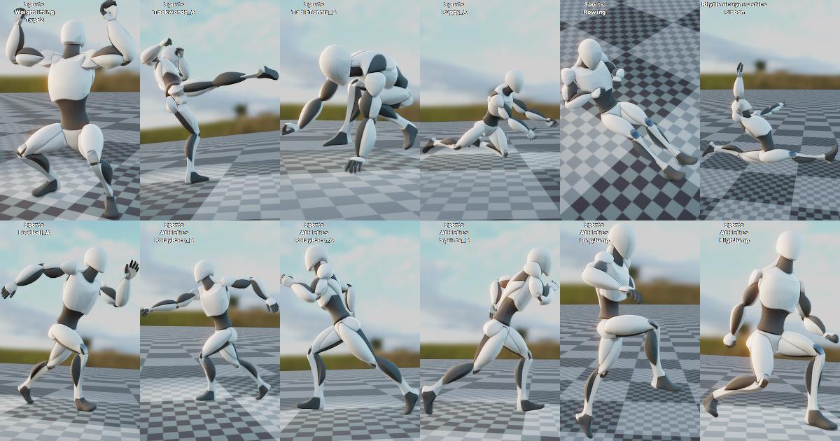 AA_Olympics_Sports | 3D Animations | Unity Asset Store