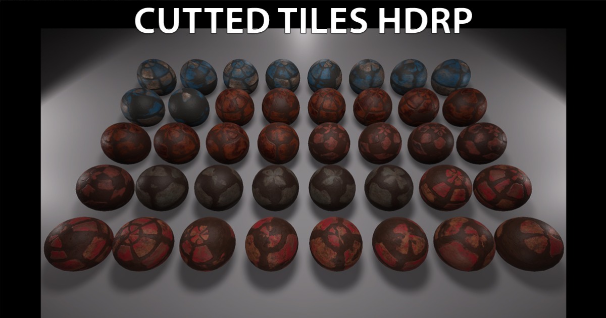 CuttedTilesHDRP | 2D Brick | Unity Asset Store
