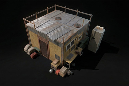 Post-Apocalyptic Workshop Building
