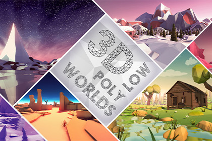 3D Low Poly Worlds