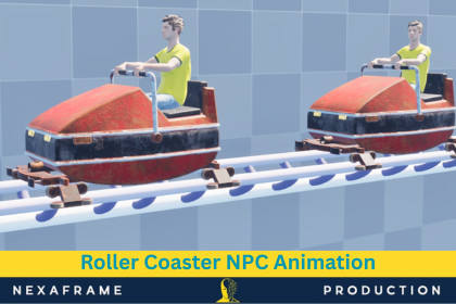 Roller Coaster NPC Animation