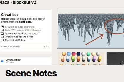 Scene Notes - Sticky Notes