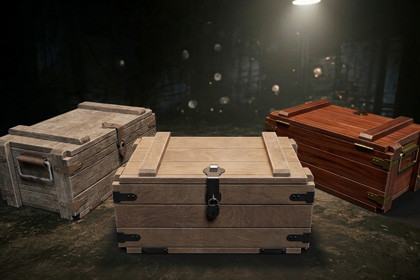 Tactical Wooden Crate A