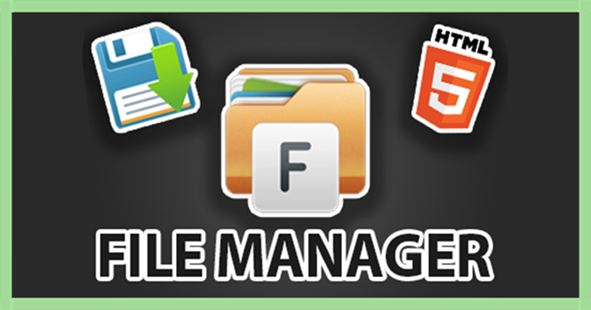 File Manager for WebGL | Game Toolkits | Unity Asset Store
