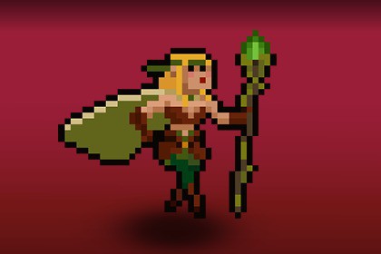 2D Pixel Quest Vol.13: The Druidess