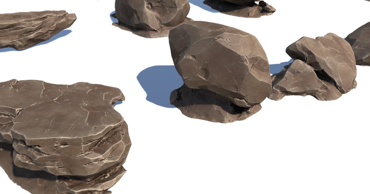 Desert Rocks+Boulders | 3D Props | Unity Asset Store