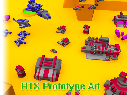 Ui Rts Protoryp RTS Prototype Art Pack | 3D Props | Unity Asset Store