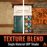 Single Material Texture Blend URP