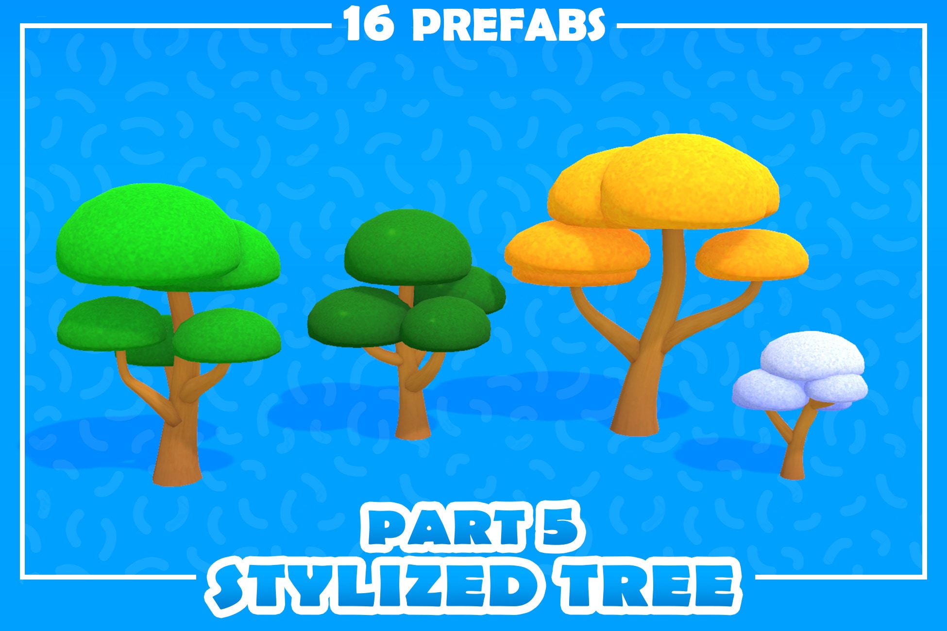 Stylized Tree - Part 5 | 3D Trees | Unity Asset Store
