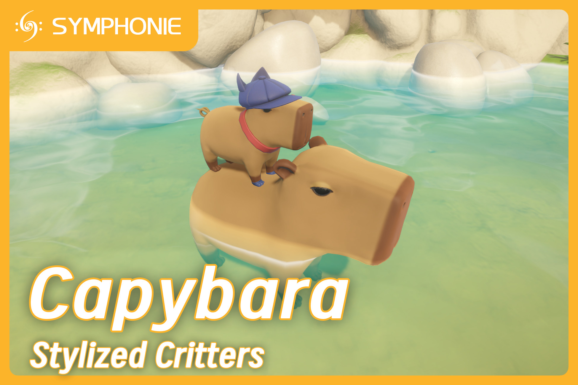 Capybara|Stylized Critters by Unity China Publisher Hub