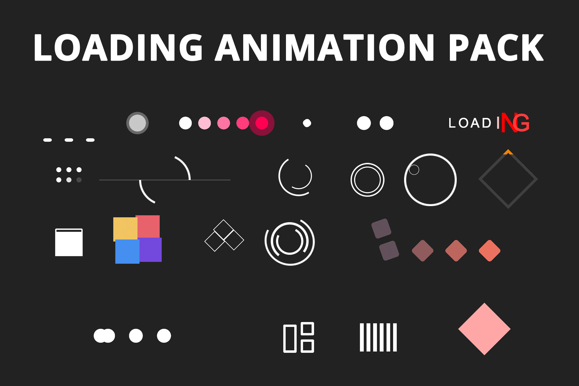 Infinite Loading Animaton Pack